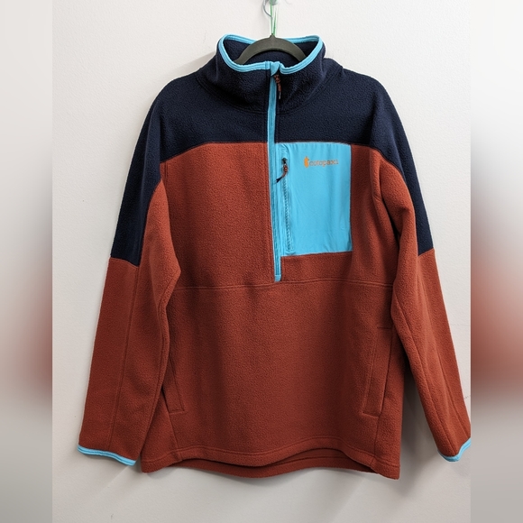 cotopaxi Other - Cotopaxi Abrazo Half Zip Fleece Men's XL Color Maritime & Spice
